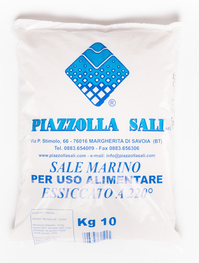 Mořská sůl hrubá Piazzolla 10kg